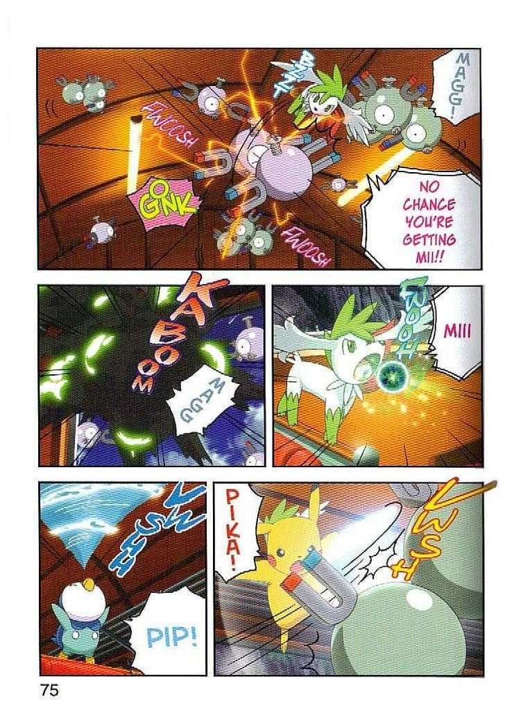 Pokemon: Giratina And The Sky Warrior! Ani-Manga - Chapter 3 : Shaymin S Voyage