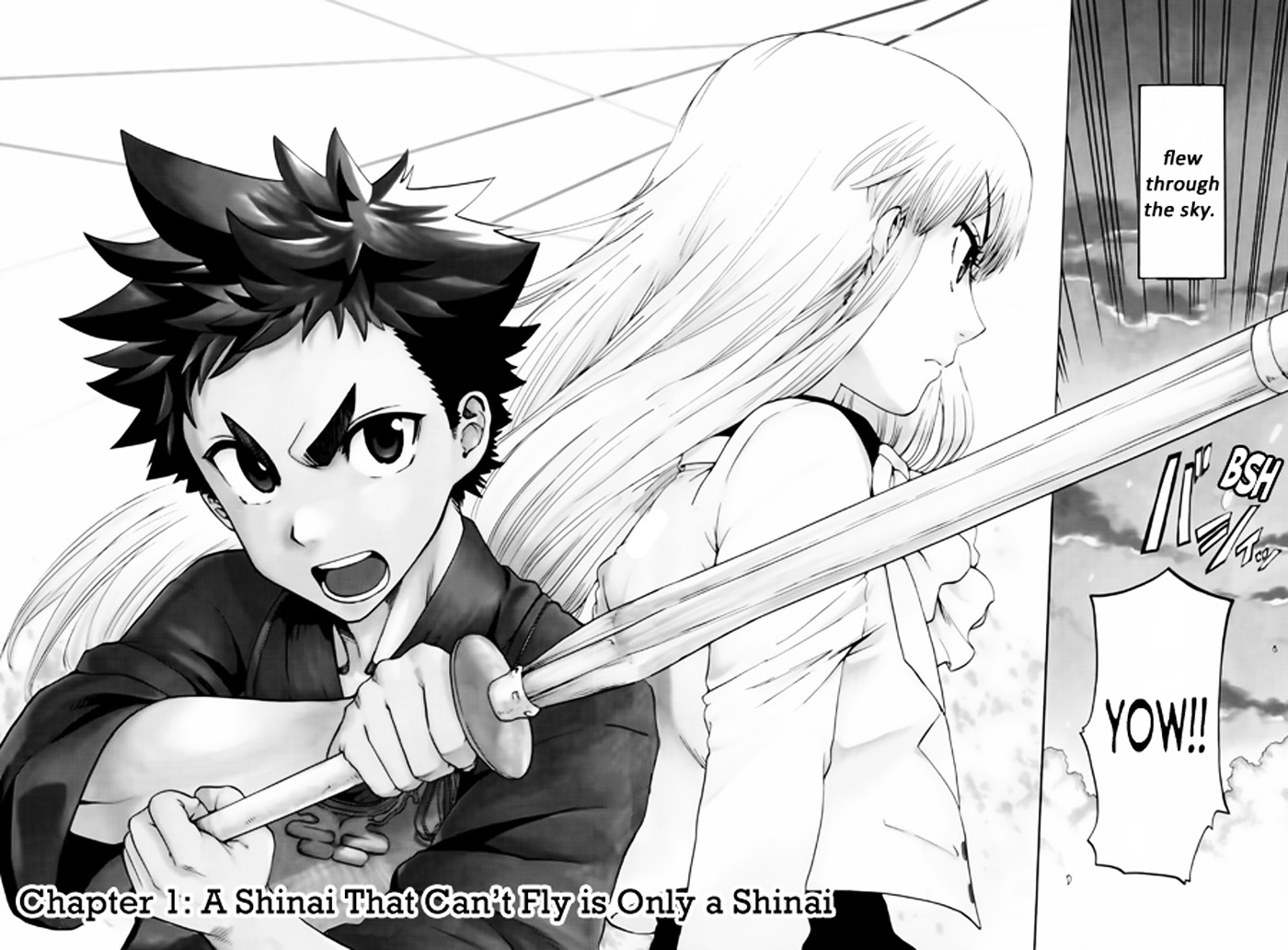 Houkago Sword Club - Vol.1 Chapter 1 : A Shinai That Can T Fly Is Only A Shinai