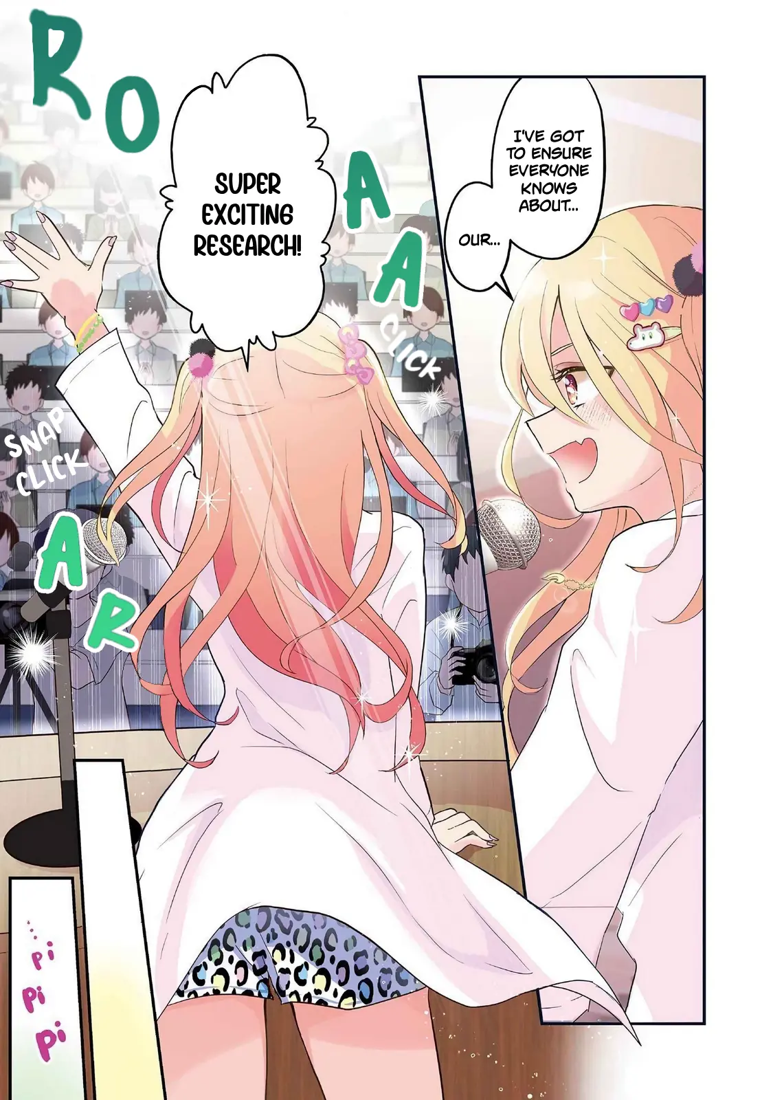 Lalalab☆ ~Gal To Kagaku To Seishun To!~ - Vol.1 Chapter 1: My Dream Is To Be A Super Amazing Scientist!