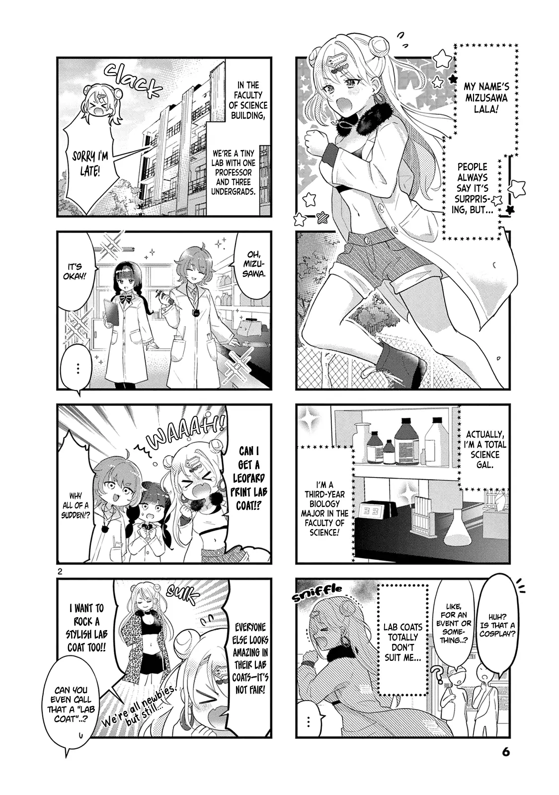 Lalalab☆ ~Gal To Kagaku To Seishun To!~ - Vol.1 Chapter 1: My Dream Is To Be A Super Amazing Scientist!