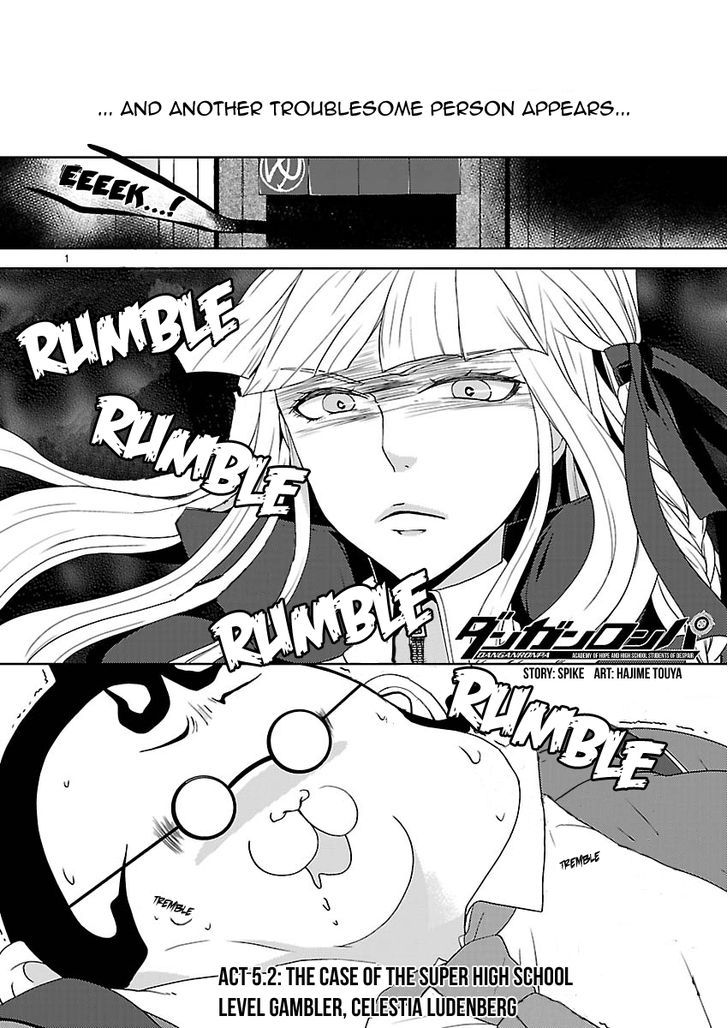 Danganronpa - Kibou No Gakuen To Zetsubou No Koukousei - Chapter 5.2 : The Case Of The Super High School Level Gambler, Celestia Ludenbe...