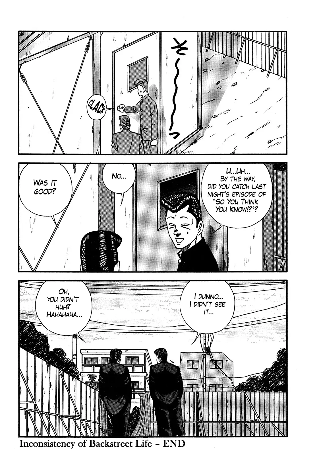 Be-Bop-Highschool - Vol.30 Chapter 200: Inconsistency Of Backstreet Life