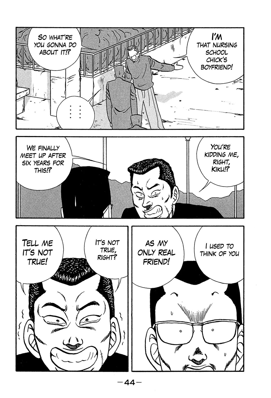 Be-Bop-Highschool - Vol.30 Chapter 196: The Paramour Boss' Emergency Evacuation