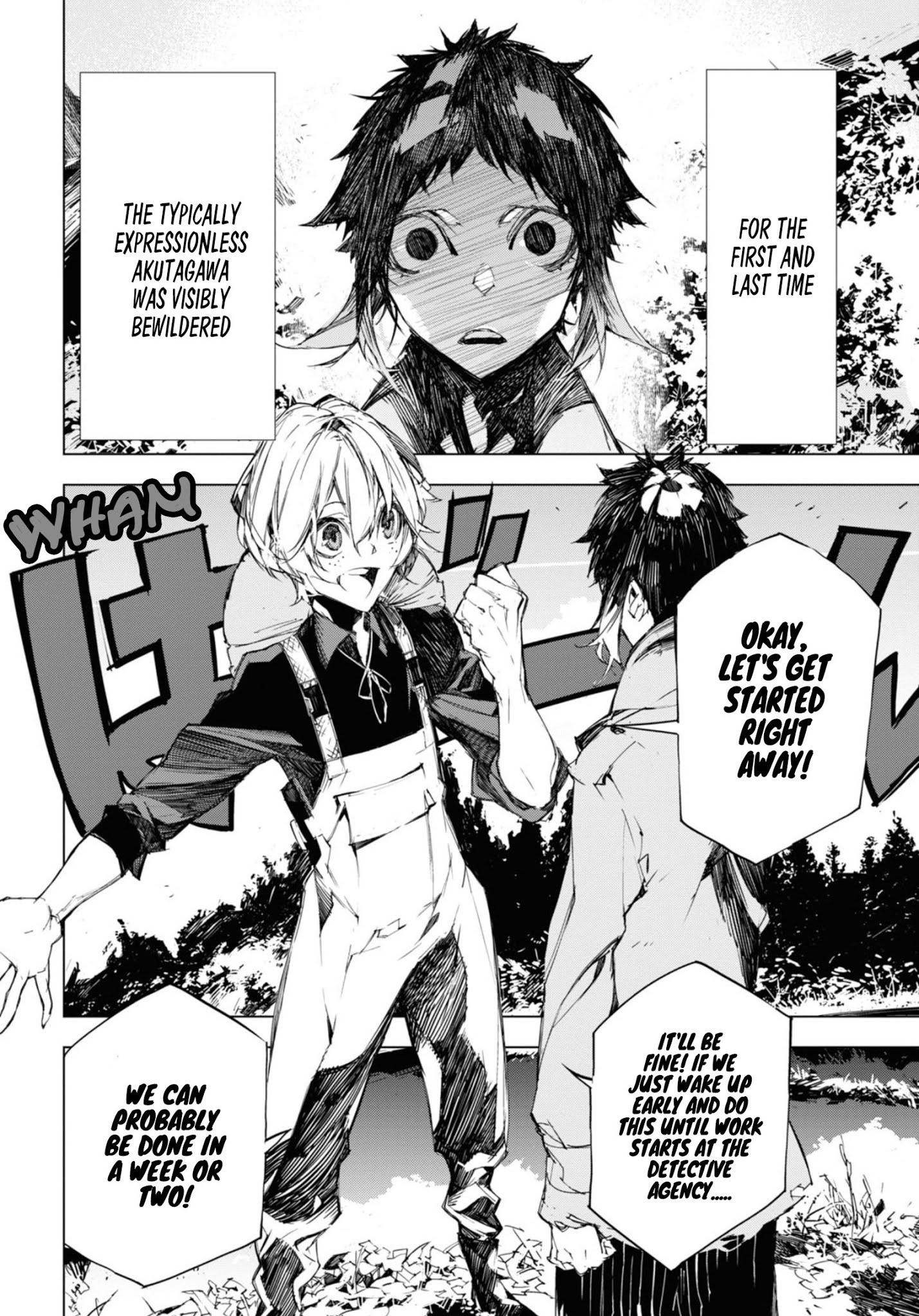 Bungou Stray Dogs Beast - Chapter 5: Conditions