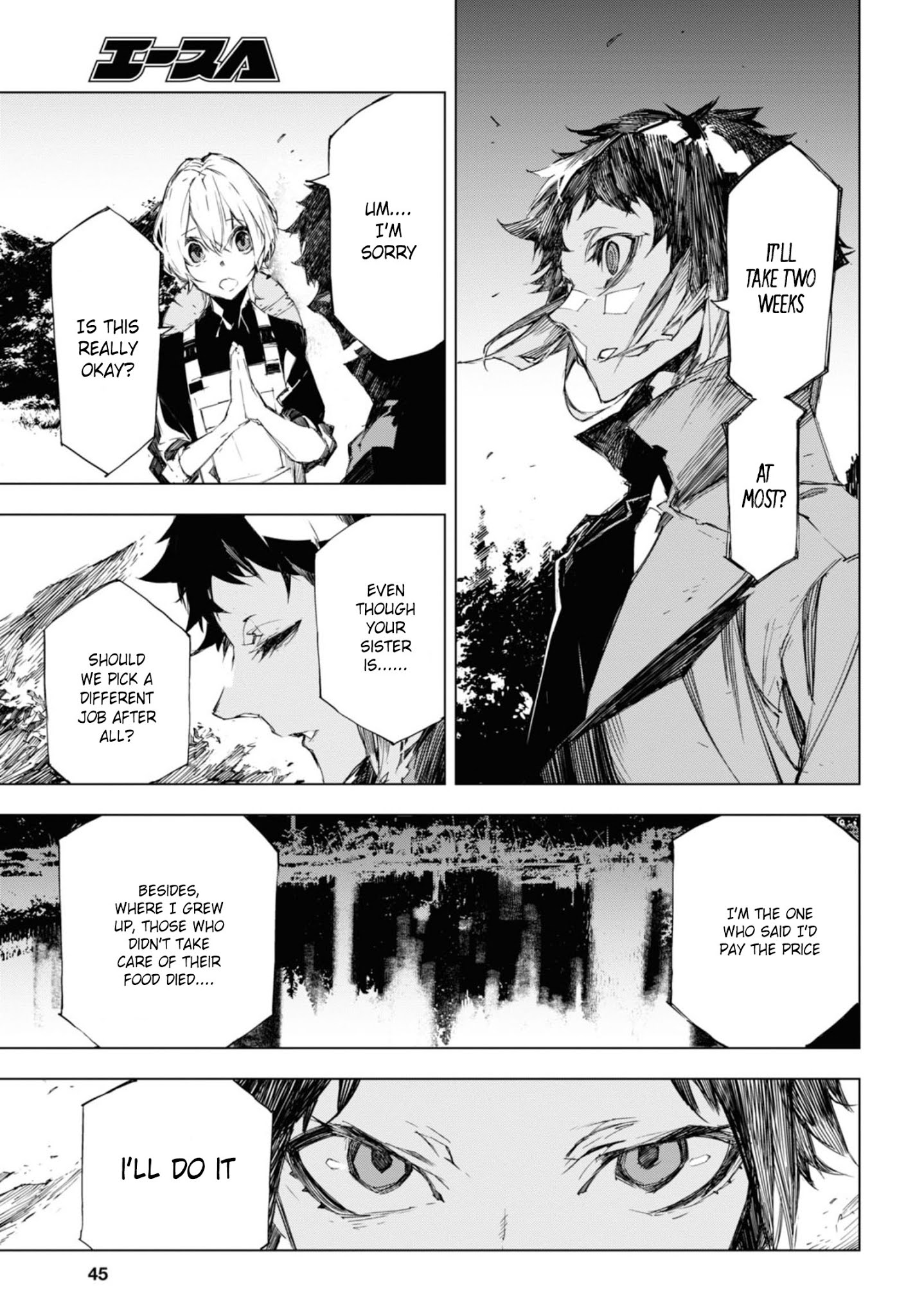 Bungou Stray Dogs Beast - Chapter 5: Conditions