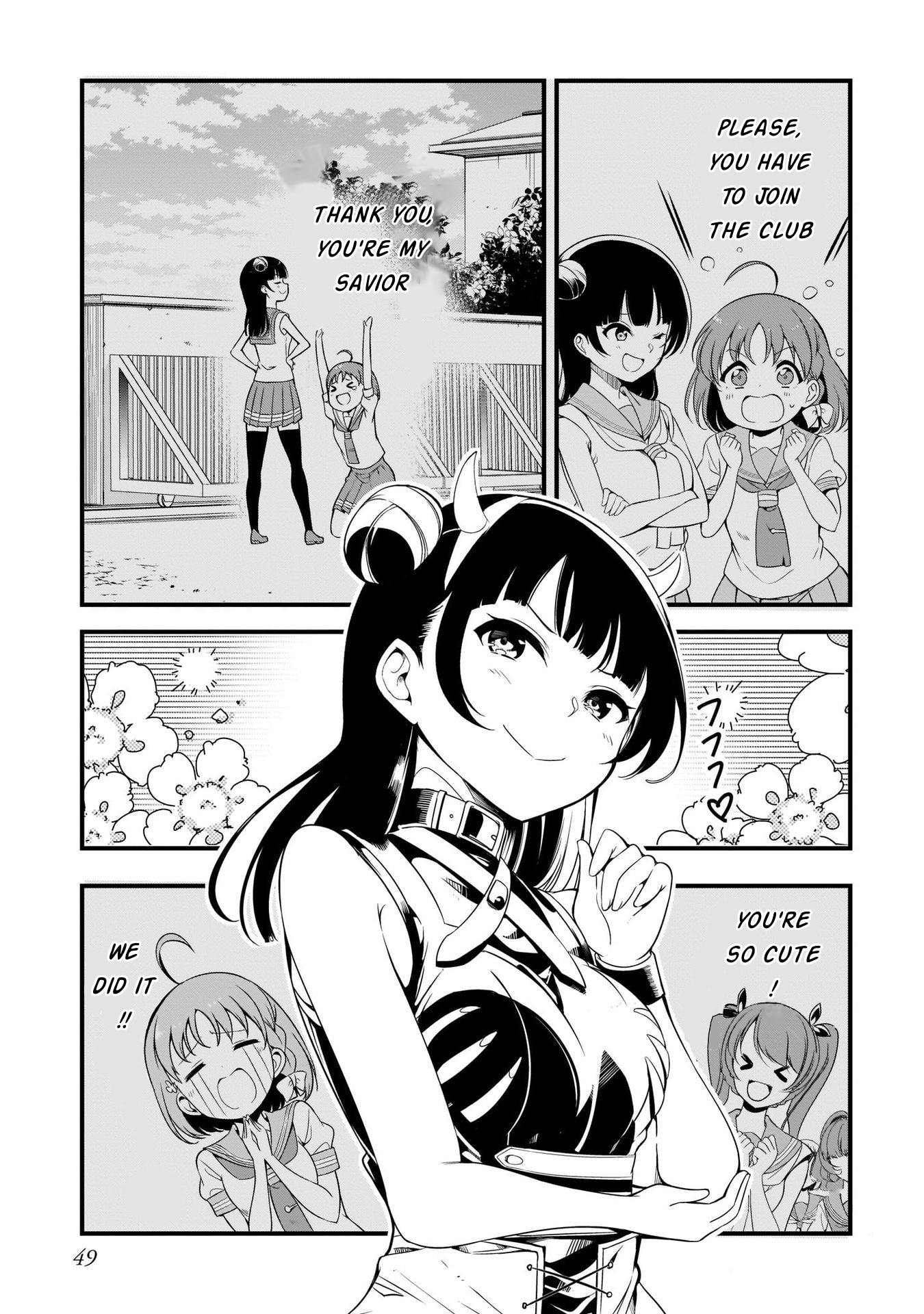 Love Live Sunshine: School Idol Diary - Vol.2 Chapter 4.2: A Demon's Temptation