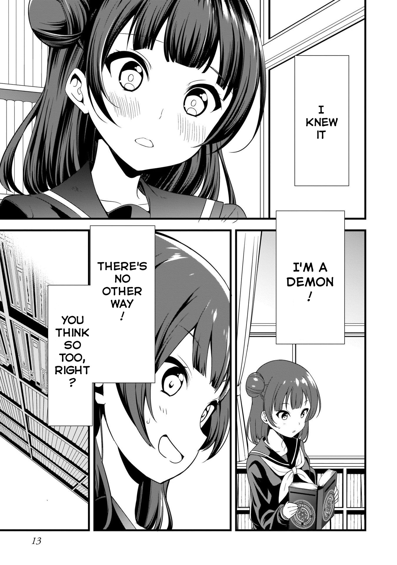 Love Live Sunshine: School Idol Diary - Vol.2 Chapter 4.1: The Meaning Of My Existence