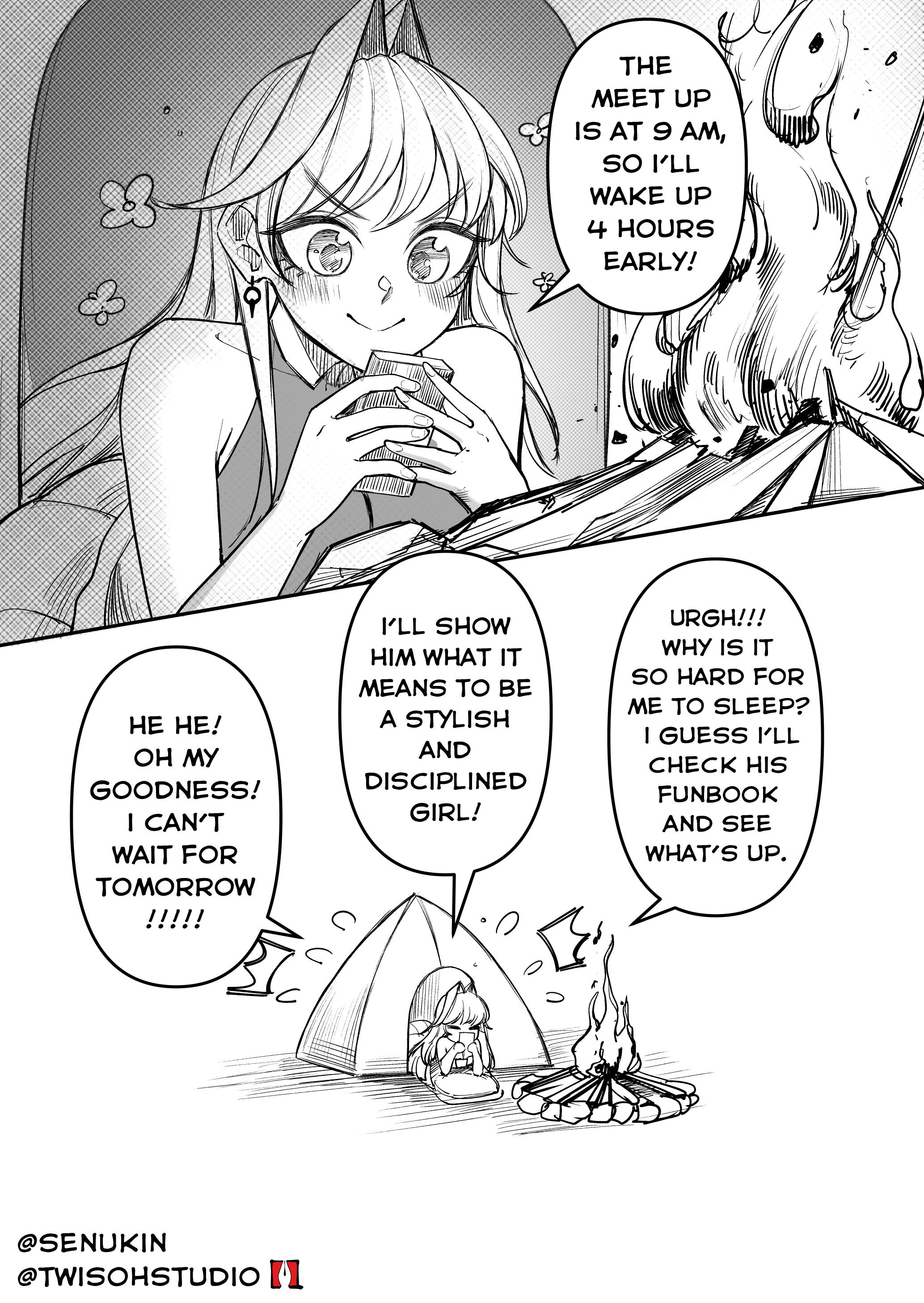 Self-Destruction Girl - Chapter 2: The Night Before The Date