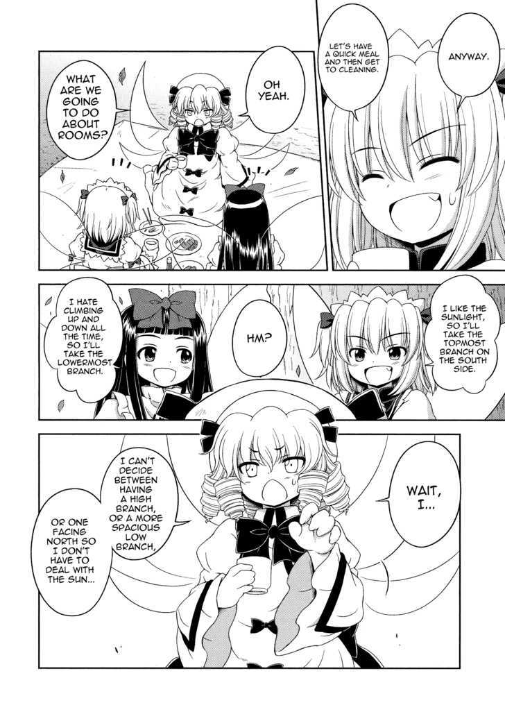 Touhou Sangetsusei: Strange And Bright Nature Deity - Vol.3 Chapter 25 : The Two Worlds (Part 3)