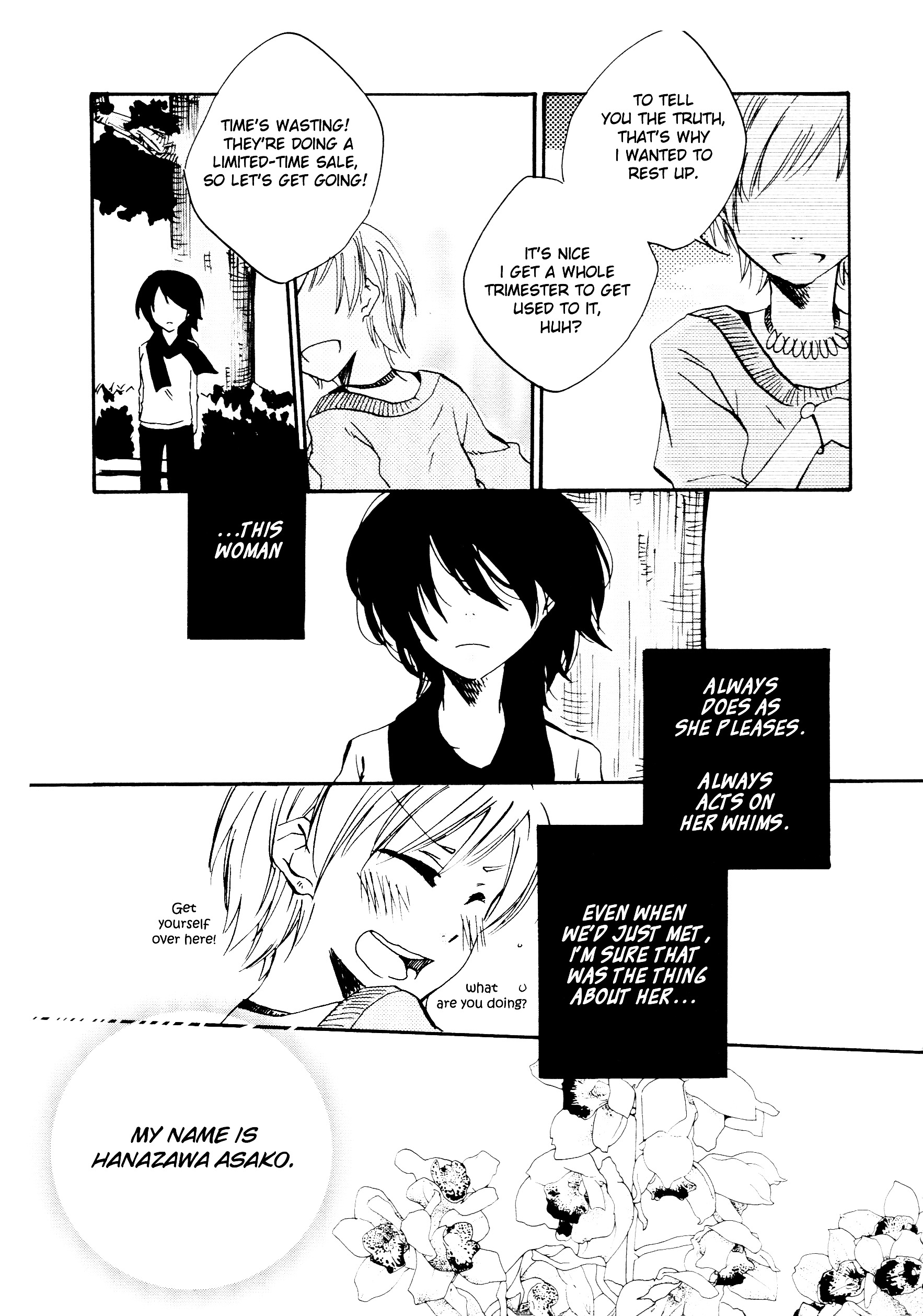 Ashita No Kimi Ni Hanataba Wo - Chapter 1 : Don’t Forget The Forget-Me-Nots