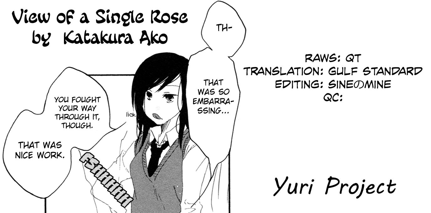 Ashita No Kimi Ni Hanataba Wo - Chapter 3: View Of A Single Rose