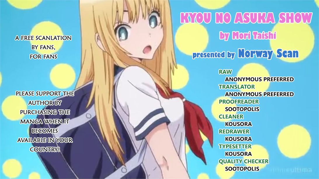 Kyou No Asuka Show - Vol.4 Chapter 47 : Panty-Less