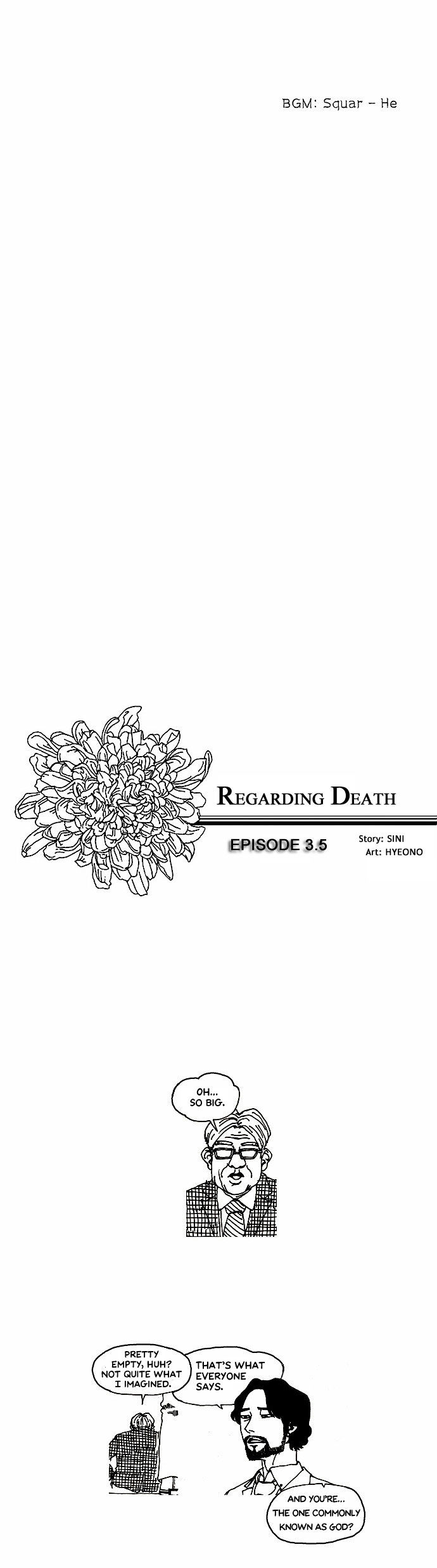 About Death - Chapter 3.5 : He