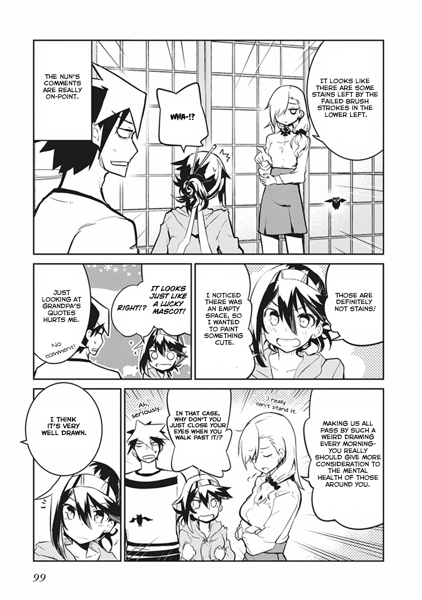 Kaimetsuou To 12-Nin No Hoshi No Miko - Vol.3 Chapter 11: Family Combat