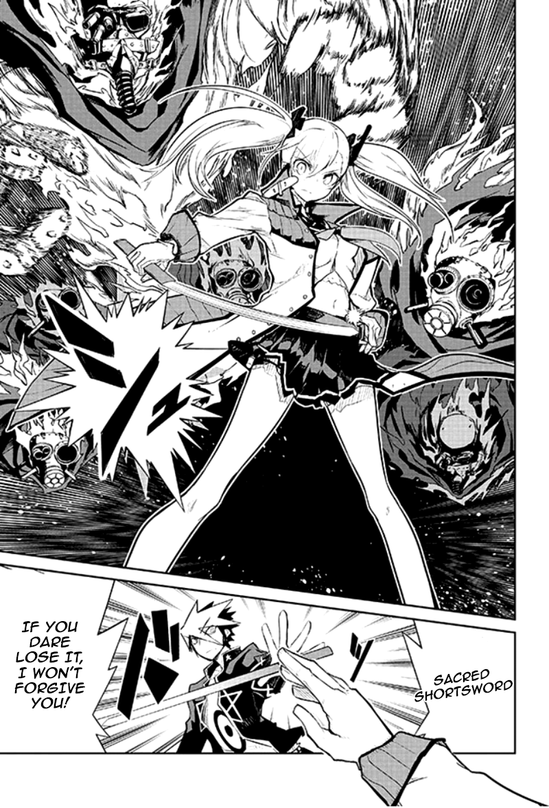 Kaimetsuou To 12-Nin No Hoshi No Miko - Vol.3 Chapter 9: Heaven S Battlefield