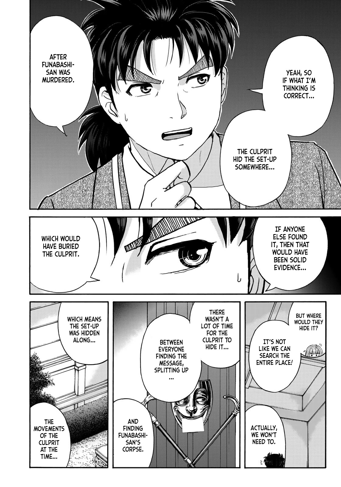 Kindaichi 37-Sai No Jikenbo - Chapter 91: The Killer With Twenty Faces (Part 9)