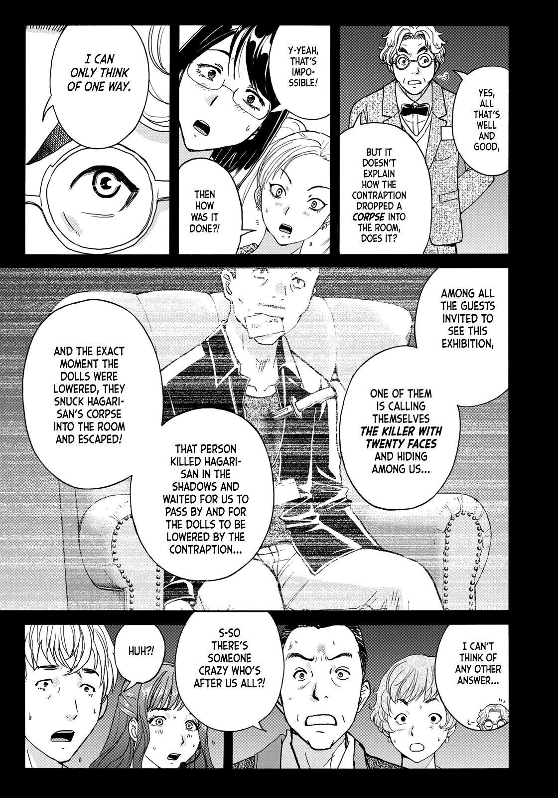 Kindaichi 37-Sai No Jikenbo - Chapter 85: The Killer With Twenty Faces (Part 3)