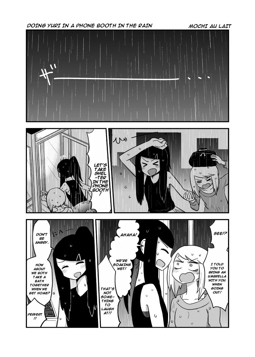 Met My Sister On A Dating Site - Chapter 10.2 : Doing Yuri In A Phone Booth In The Rain