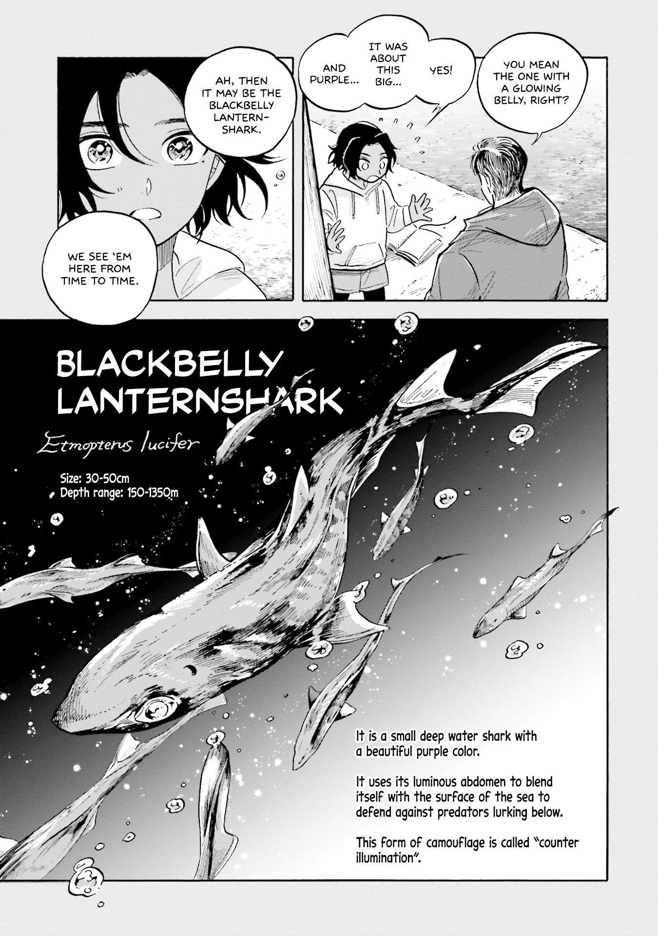 Deep Sea Aquarium Magmell - Chapter 12: Blackbelly Lanternshark