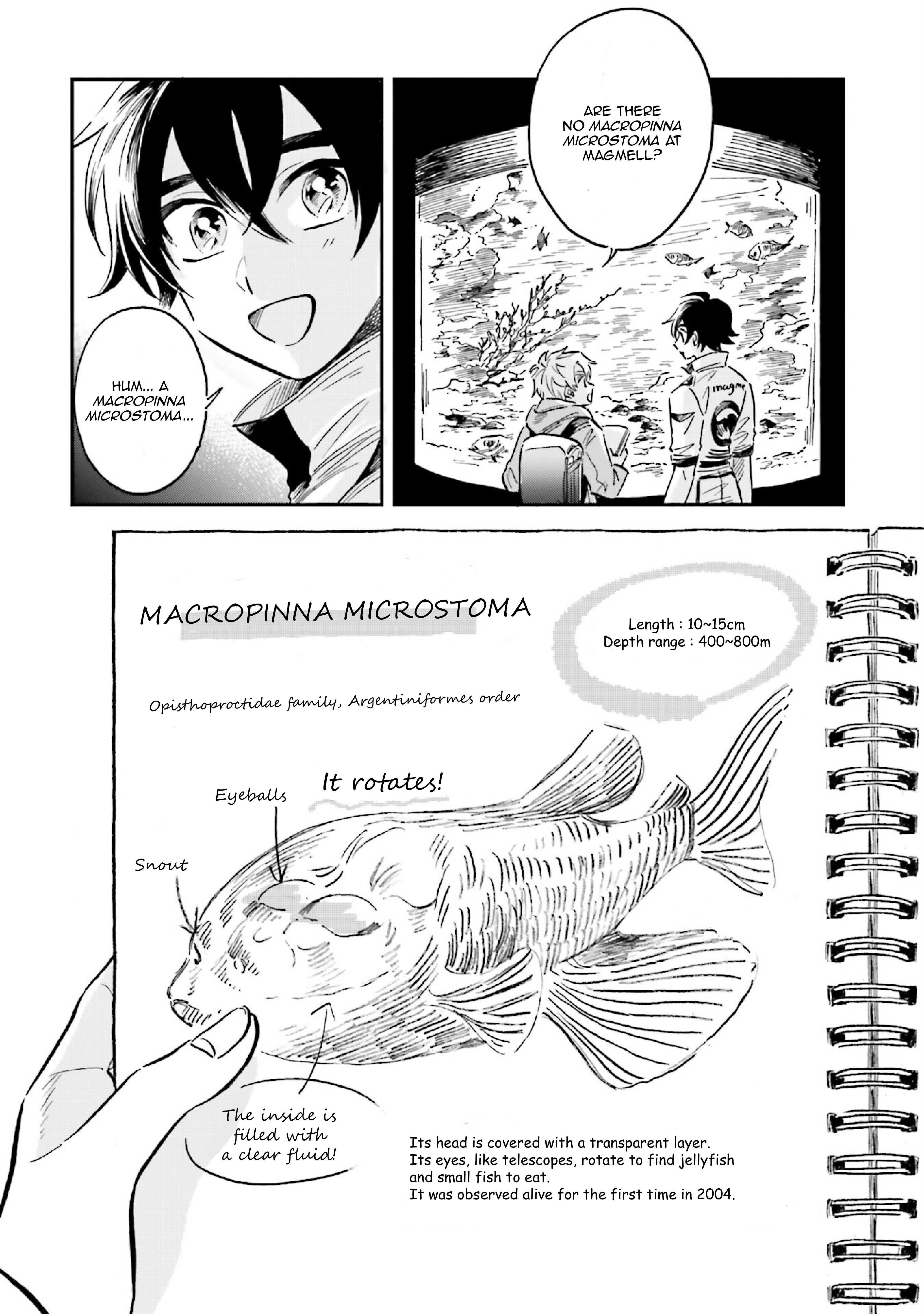 Deep Sea Aquarium Magmell - Vol.6 Chapter 28: Macropinna