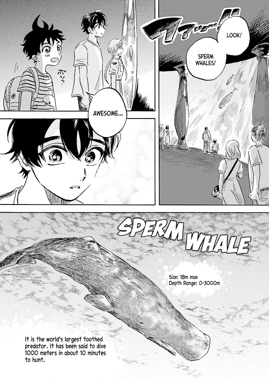 Deep Sea Aquarium Magmell - Chapter 4: Sperm Whale