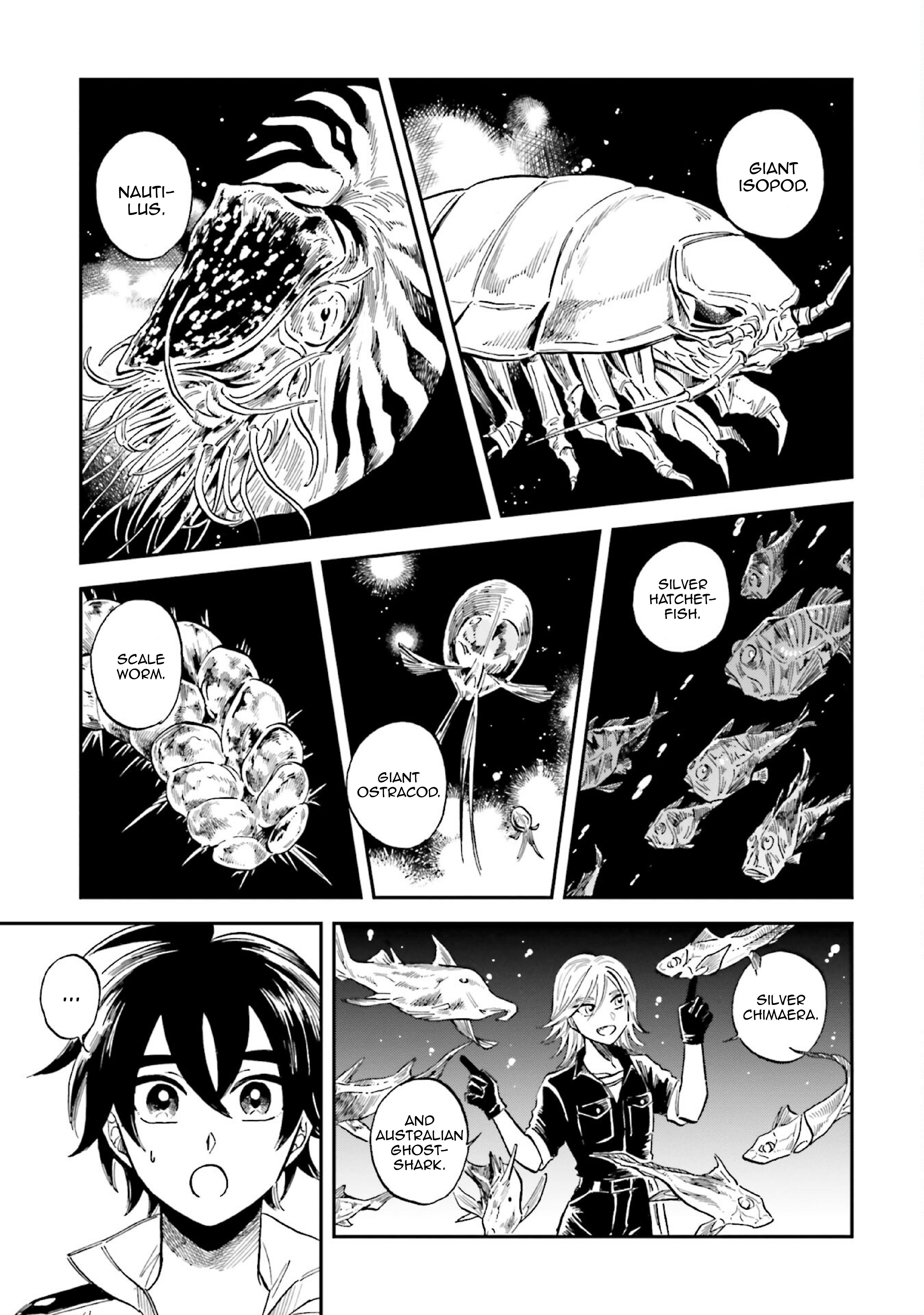 Deep Sea Aquarium Magmell - Vol.7 Chapter 33: Cookiecutter Shark, Part 2