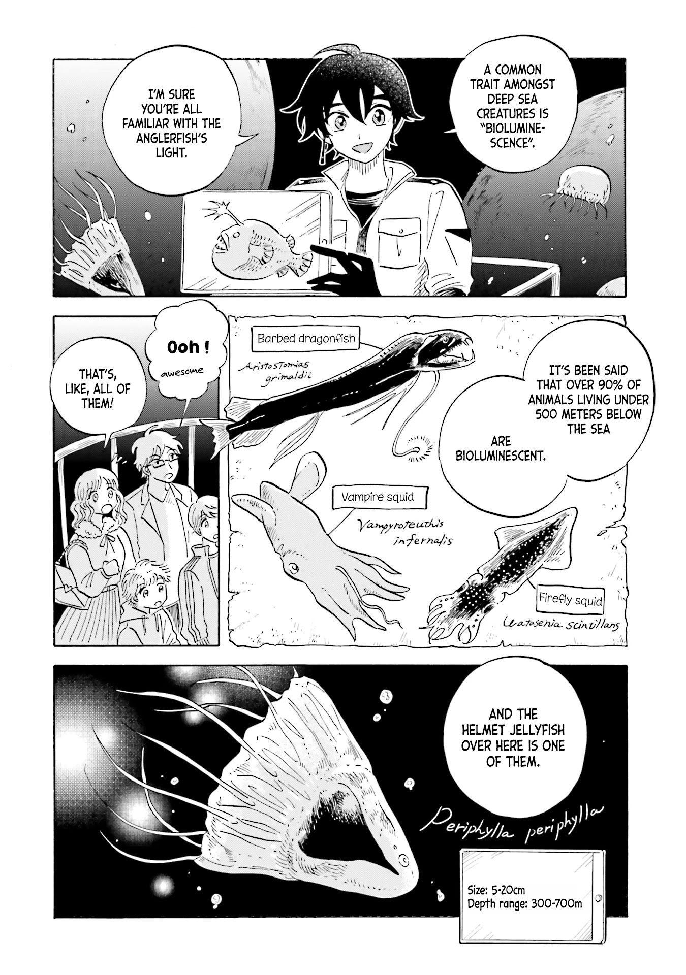 Deep Sea Aquarium Magmell - Chapter 14: Helmet Jellyfish, Part 2