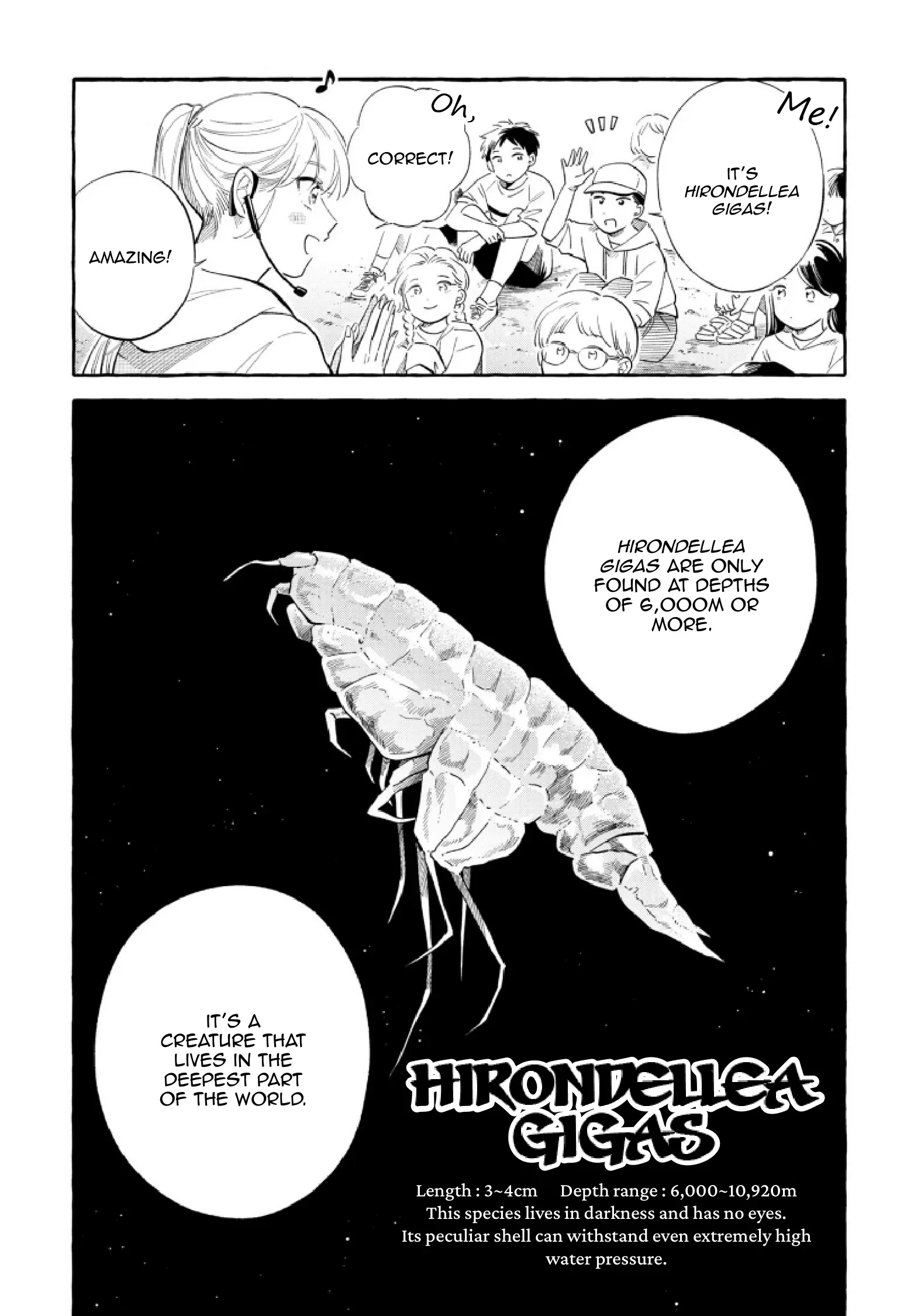 Deep Sea Aquarium Magmell - Vol.10 Chapter 50: Hirondellea Gigas