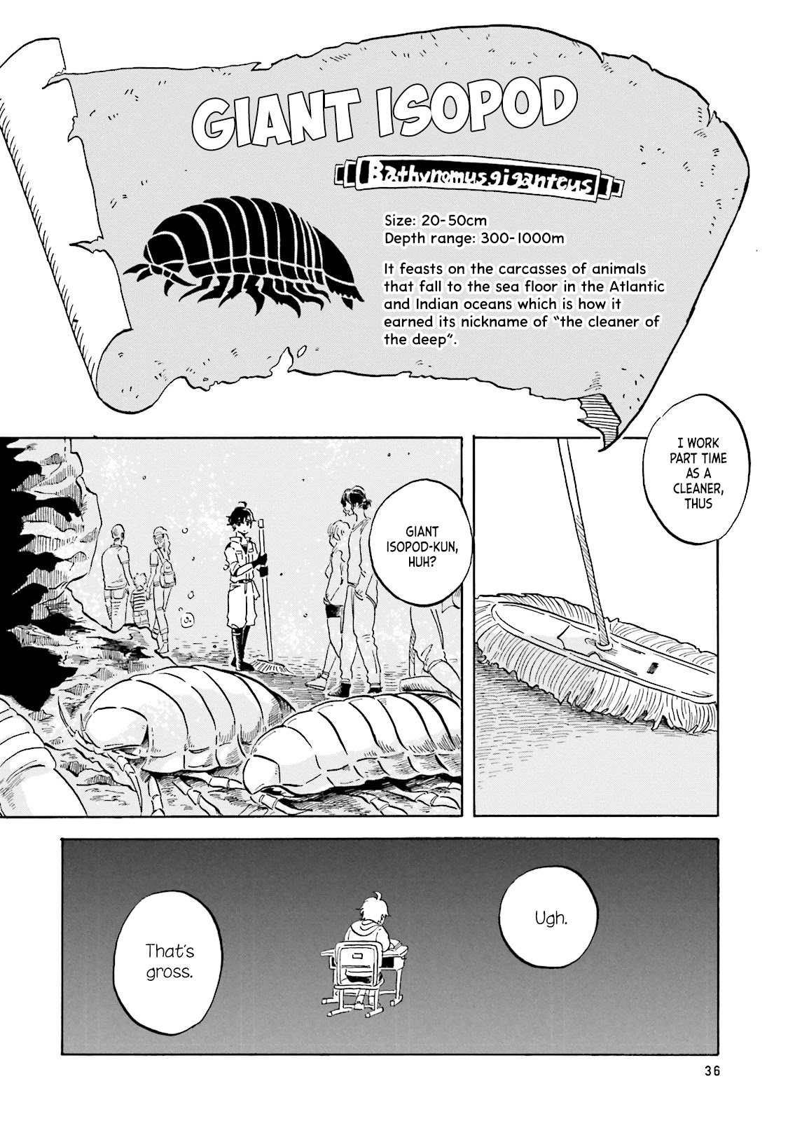 Deep Sea Aquarium Magmell - Chapter 1: Giant Isopod