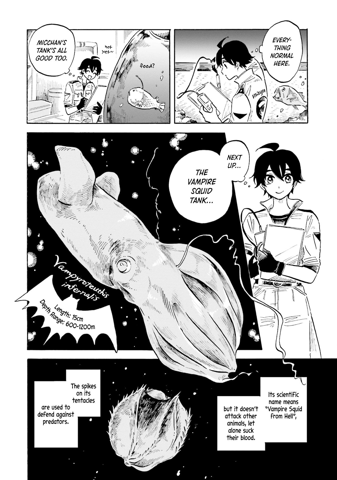 Deep Sea Aquarium Magmell - Chapter 16: Vampire Squid