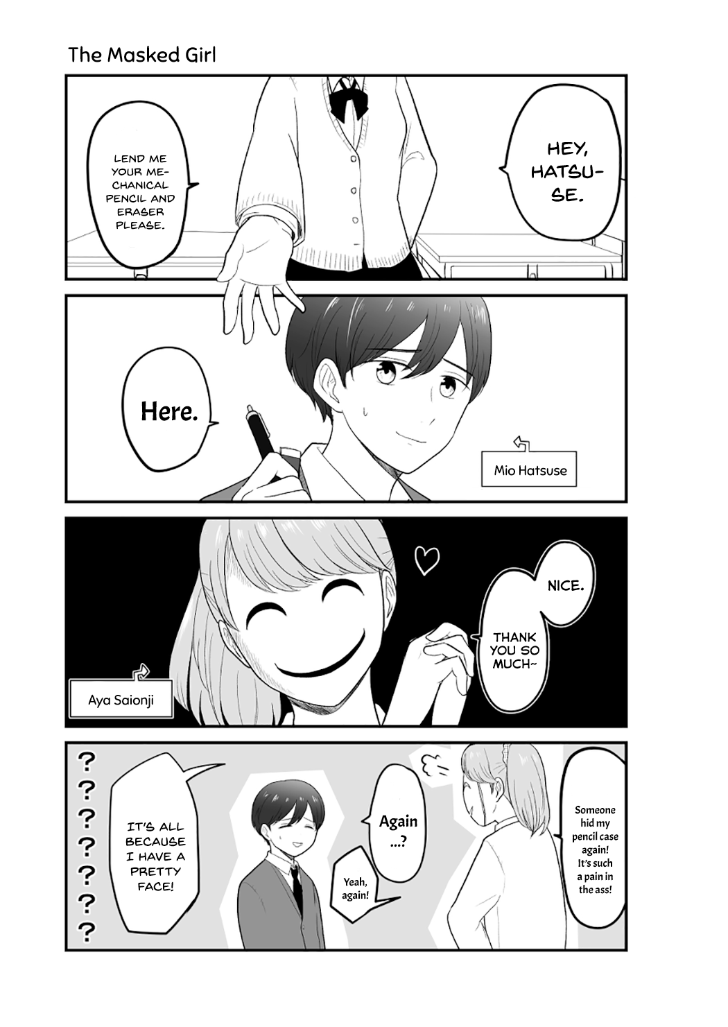 Kamen No Kanojo - Vol.1 Chapter 1