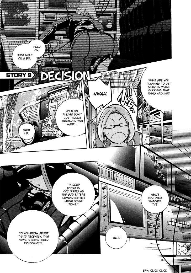 God Eater - The 2Nd Break - Vol.2 Chapter 9 : Decision