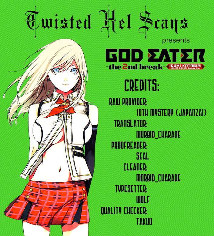 God Eater - The 2Nd Break - Vol.1 Chapter 1 : Departure