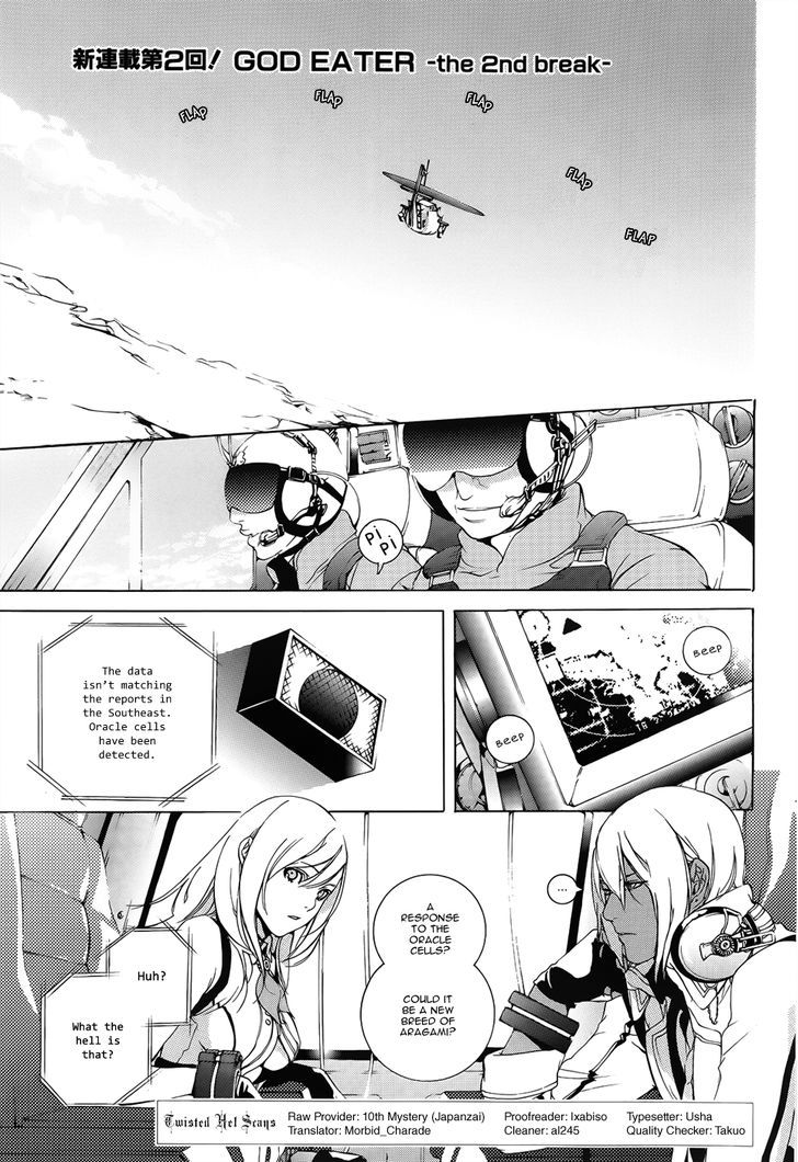 God Eater - The 2Nd Break - Vol.1 Chapter 2 : Chance Meeting