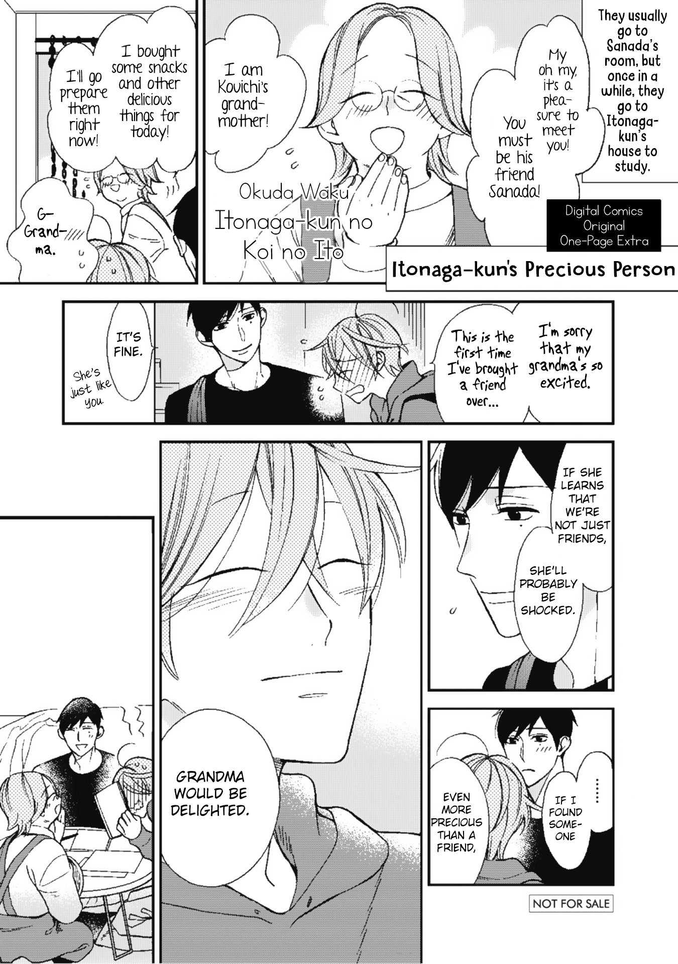 Itonaga-Kun No Koi No Ito - Chapter 5.5