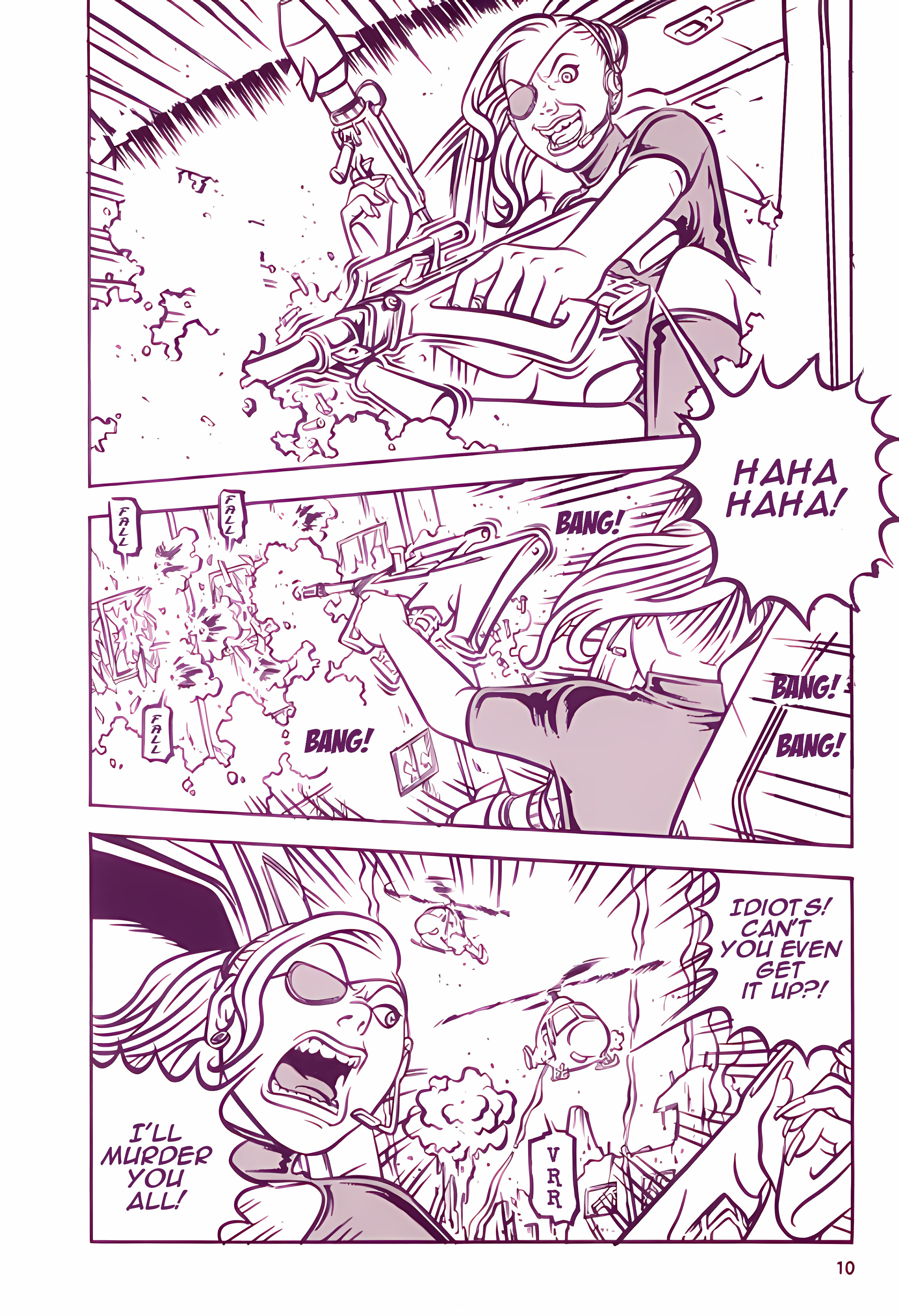 Bambi And Her Pink Gun - Vol.5 Chapter 33: Military Island In Flames