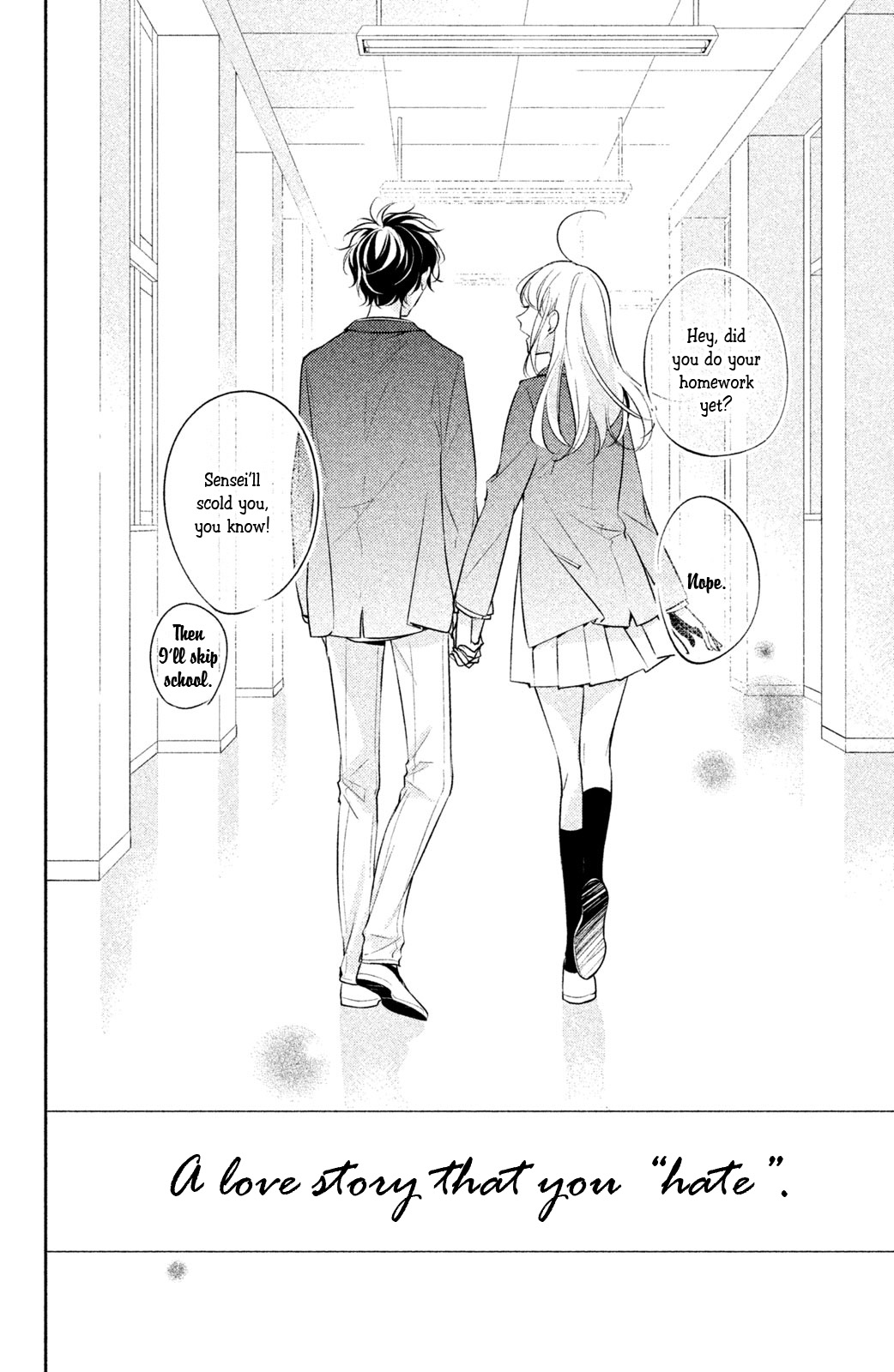 Kimi Ga Kirai Na Koi No Hanashi - Chapter 8: Even If You Become An Enemy Of The World [End]