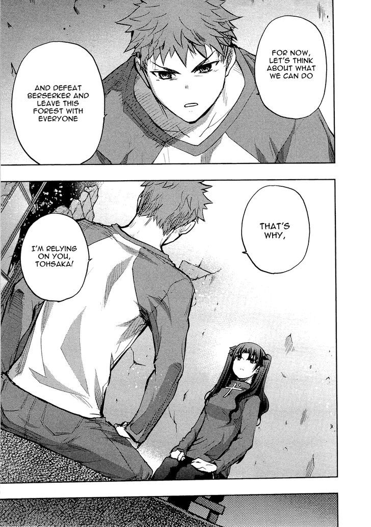 Fate/Stay Night - Vol.12 Chapter 55 : Abandoned House At Midnight