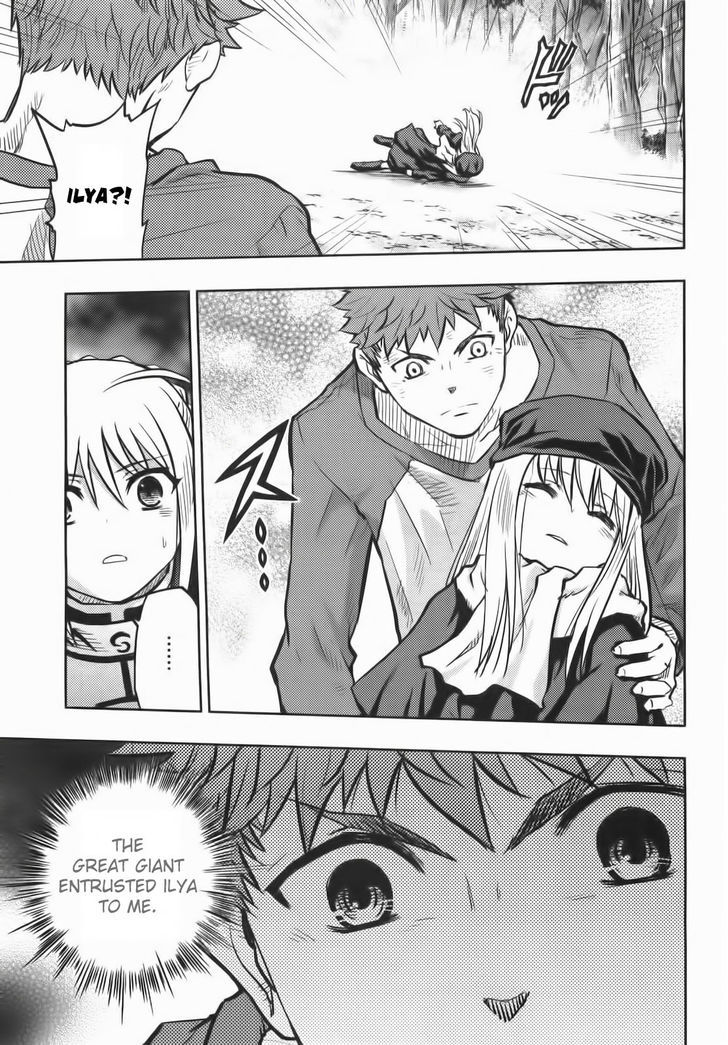 Fate/Stay Night - Vol.14 Chapter 61 : Snowfield