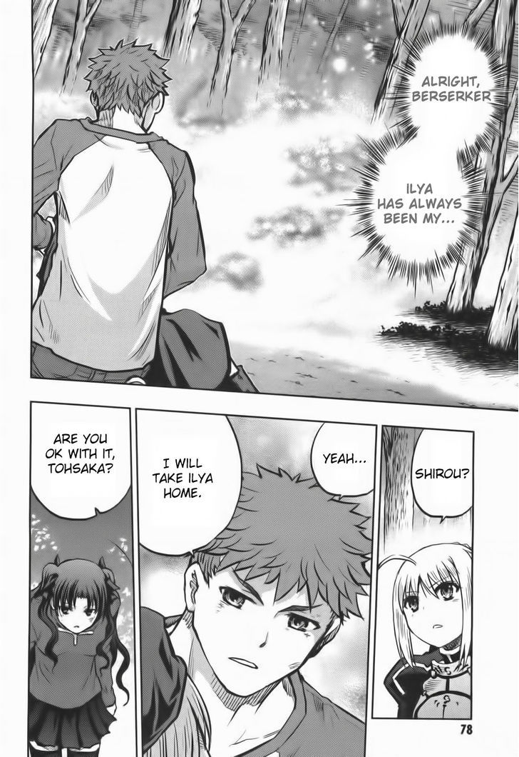 Fate/Stay Night - Vol.14 Chapter 61 : Snowfield