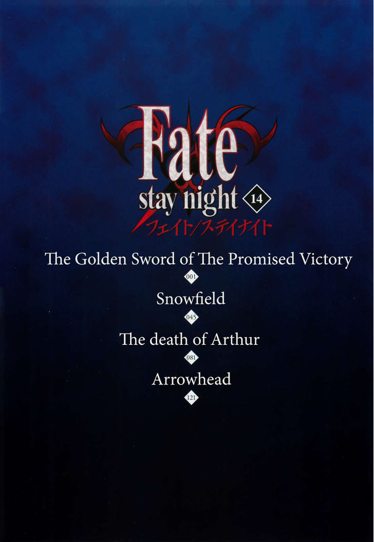 Fate/Stay Night - Vol.14 Chapter 60 : The Golden Sword Of The Promised Victory