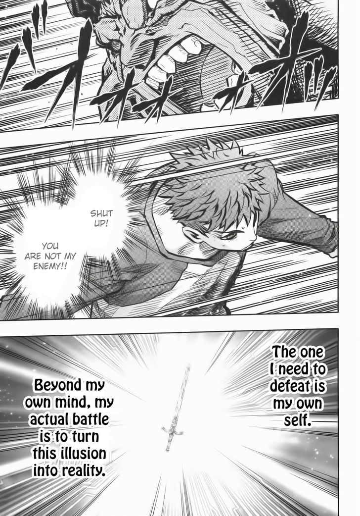 Fate/Stay Night - Vol.14 Chapter 60 : The Golden Sword Of The Promised Victory