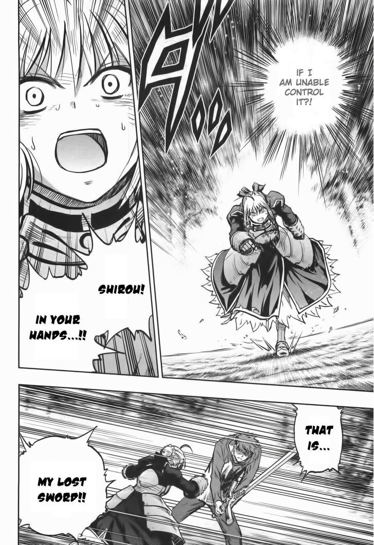 Fate/Stay Night - Vol.14 Chapter 60 : The Golden Sword Of The Promised Victory