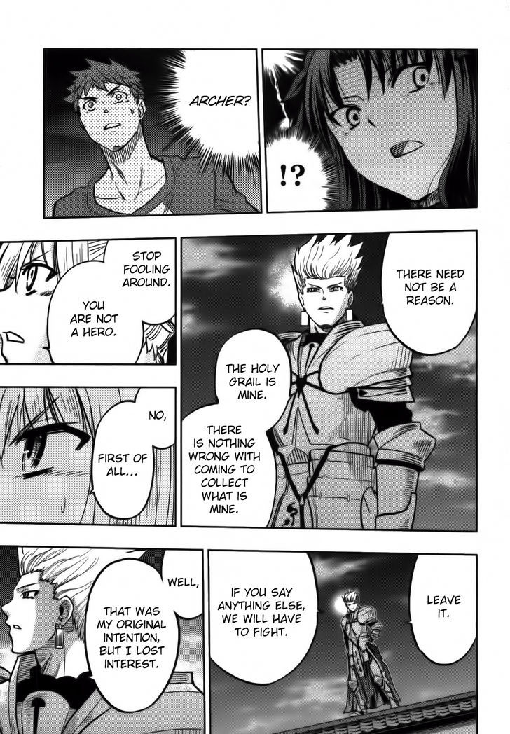 Fate/Stay Night - Vol.15 Chapter 64 : Another Archer