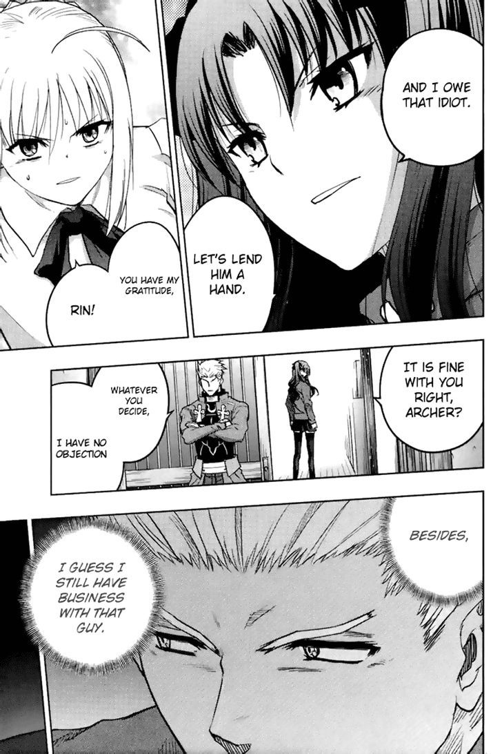 Fate/Stay Night - Vol.11 Chapter 51 : Abduction