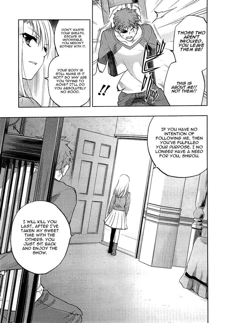 Fate/Stay Night - Vol.12 Chapter 52 : Emersion