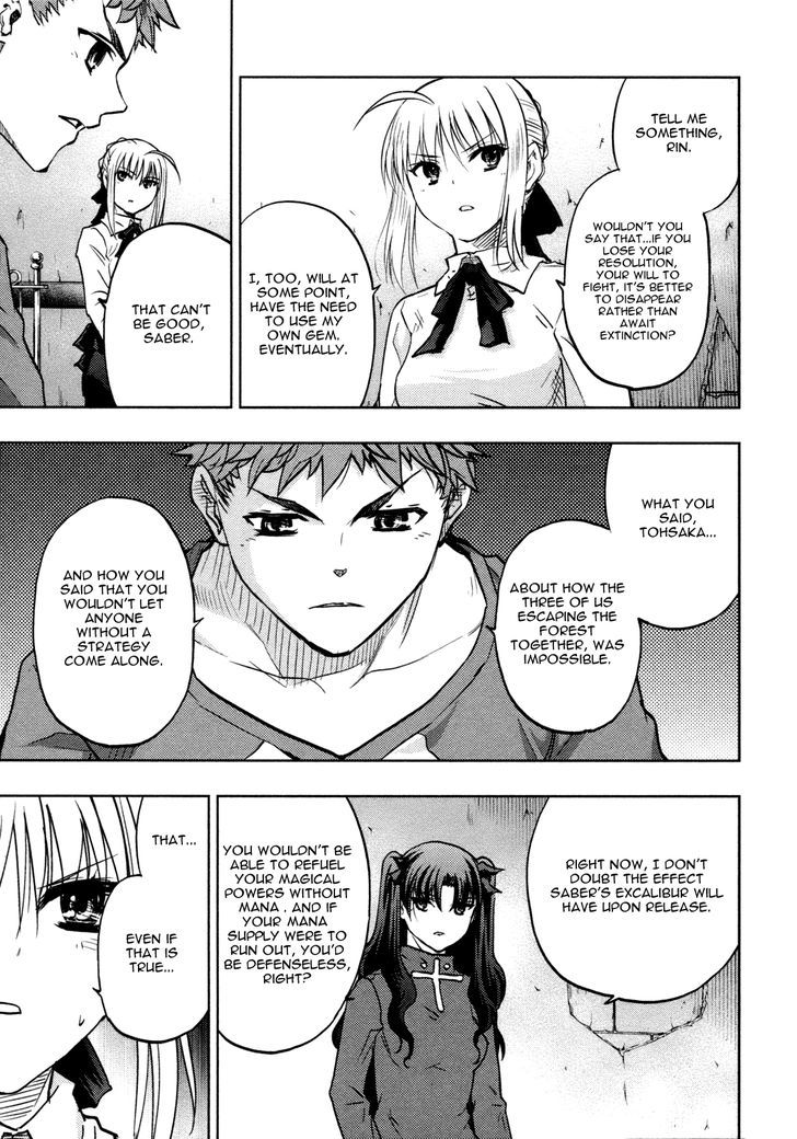 Fate/Stay Night - Vol.13 Chapter 57 : Dichter Wald