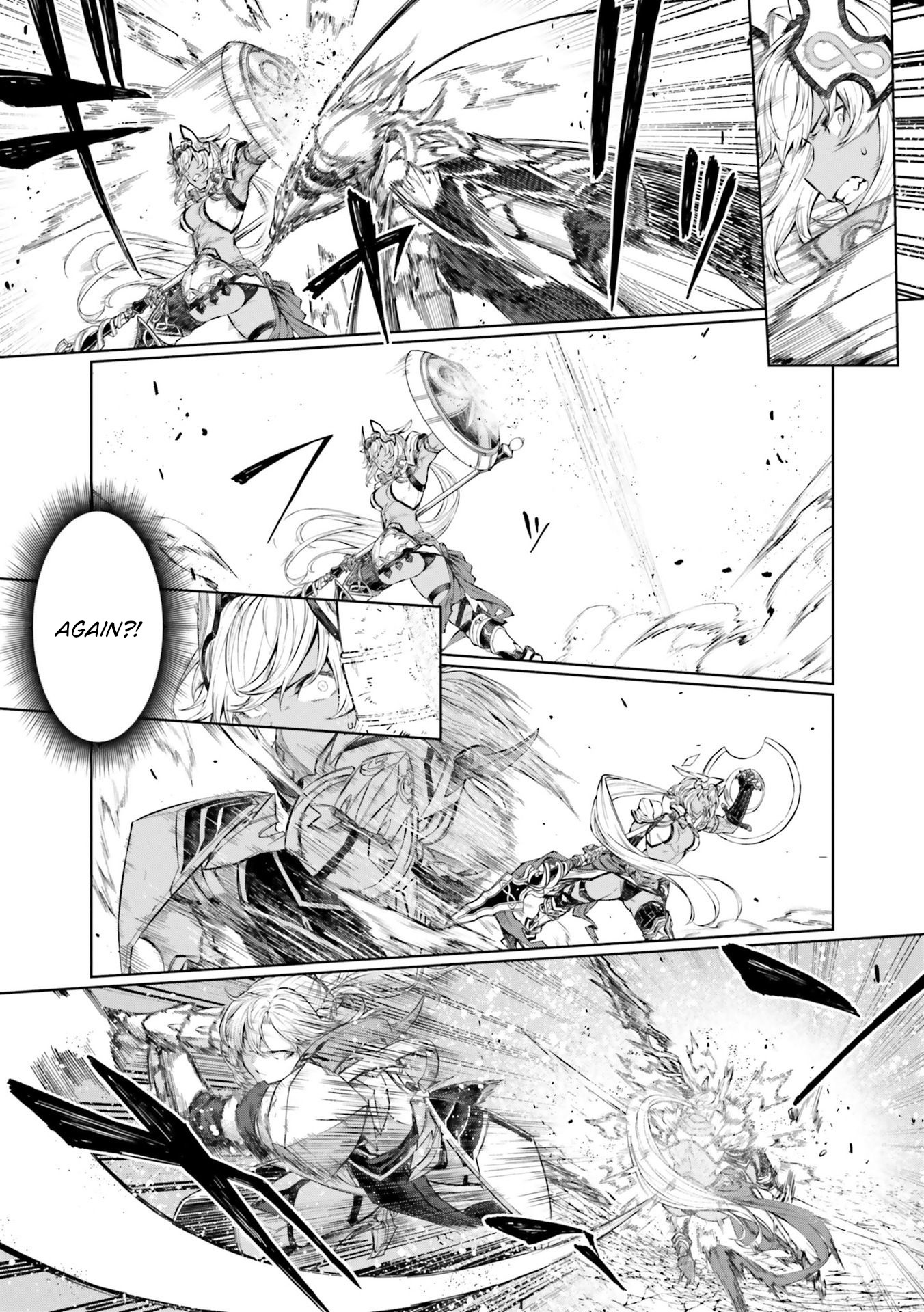 Fate/Grand Order Gouka Kenran Mugetsu Sakuhinshuu - Chapter 4: Mordred Vs Caenis