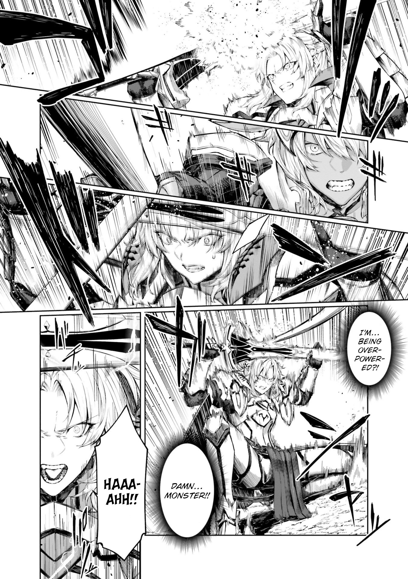 Fate/Grand Order Gouka Kenran Mugetsu Sakuhinshuu - Chapter 4: Mordred Vs Caenis