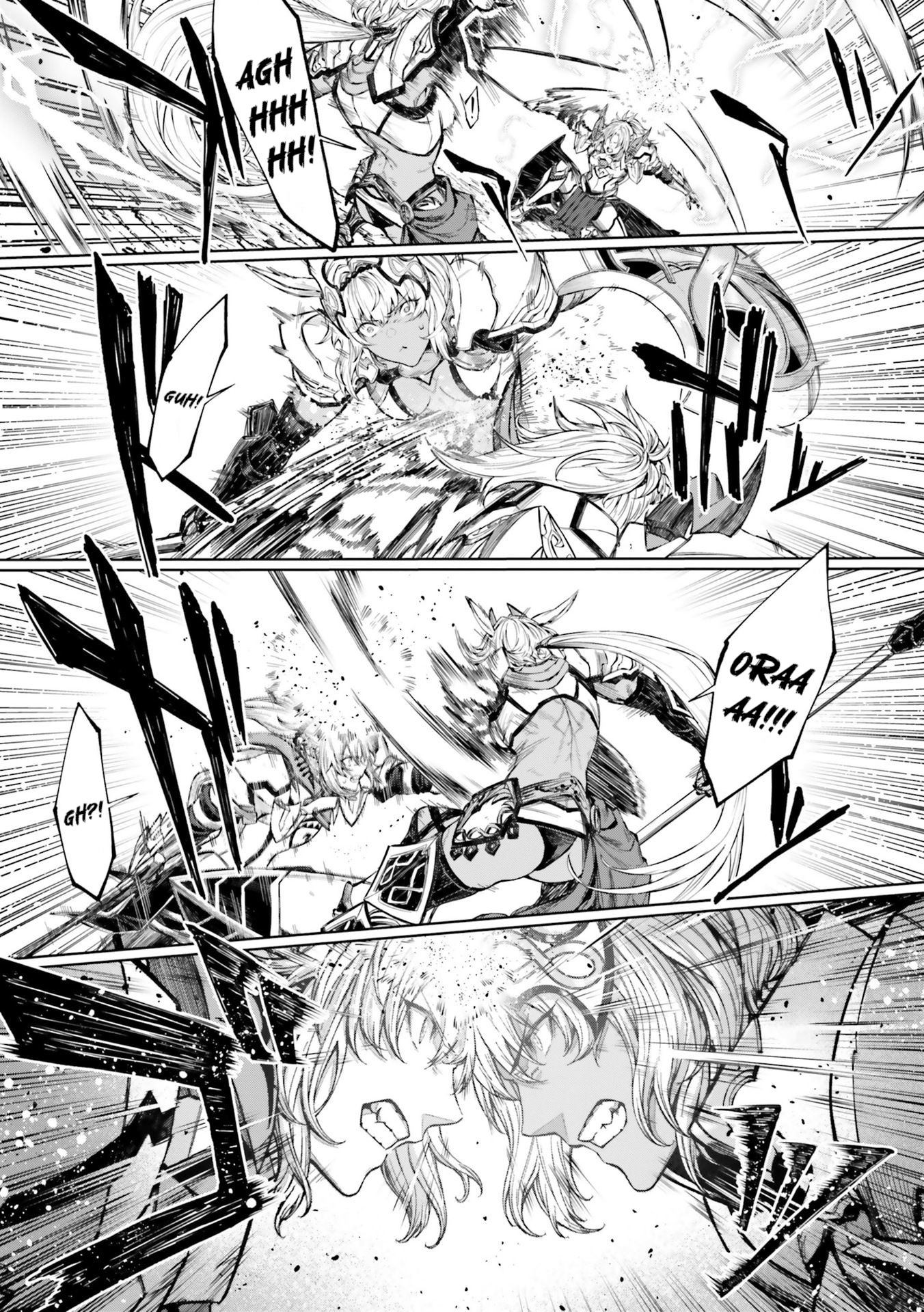 Fate/Grand Order Gouka Kenran Mugetsu Sakuhinshuu - Chapter 4: Mordred Vs Caenis